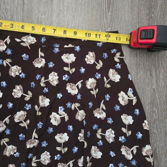 Y2K My Michelle Bohemian floral brown Mini Flowy skirt - Picture 9 of 13